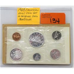 1963 Canadian Silver Proof-Like 6 Coin Set