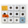 Image 1 : 11 Antique USA Indian Head Cents 1899 - 1909