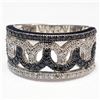 Image 1 : Silver Cubic Zirconia Ring (~weight 4.7g), Suggested Retail Value $160