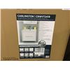 Image 2 : Foremost Carlington 24" Modular Wall Hung Vanity w/ Cultured Marble Top - High Gloss White Finish - 