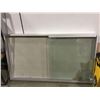 Image 1 : Enclosed Bulletin Board with Lock and Key(73" W x 4.5" x 41" H)