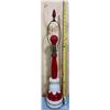 Image 1 : ALADDIN ART DECO RED & IVORY LAMP