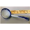 Image 1 : ANTIQUE FLOW BLUE CHINA LADLE
