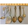 Image 1 : LOT OF 5 COLLECTIBLE SPOONS