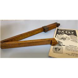 W J BARRON & SONS MEASURING STICK & VINTAGE DAZEY PUBLICATION