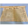 Image 1 : 1867 EDITION OF THE GLOBE NEWSPAPER - JULY 1ST - TORONTO