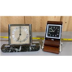 LOT OF 2 ART DECO SYLE CLOCKS