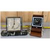 Image 1 : LOT OF 2 ART DECO SYLE CLOCKS