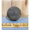 Image 1 : VINTAGE LEATHER SOFTBALL WITH AN UNUSUAL STITCH PATTERN