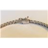 Image 3 : LADY'S WHITE GOLD / CUBIC ZIRCONIAS BRACELET