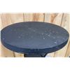 Image 2 : METAL PATIO SIDE TABLE W/ STAR PATTERN CUT OUT