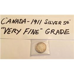 1911 CND SILVER 5 CENTS