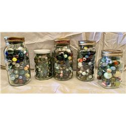 QTY OF COLLECTIBLE MARBLES