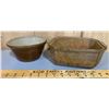 Image 1 : LOT OF 2 POTTERY POTS
