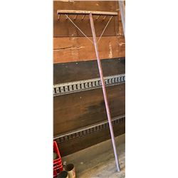 PRIMITIVE WOODEN RAKE