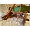 Image 3 : ANTIQUE CHILDRENS WAGON WITH WOOD WHEELS