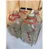 Image 2 : LOT OF 4 BYRNE MILK BOTTLES W/CARRIER