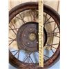 Image 2 : ANTIQUE METAL SPOKED WHEEL