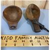 Image 2 : LOT OF 2 HAND CRAFTED CANOE CUPS