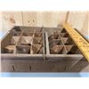 Image 2 : ANTIQUE EGG CRATE WITH GOOD STENCILING