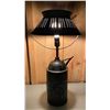Image 3 : FOLK ART LAMP W/ FUEL CAN BASE