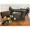 Image 2 : DRESSMASTER CABINET STYLE SEWING MACHINE W/ ACCESSORIES