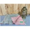 Image 1 : BEACON LANTERN ELEC LAMP & 46" X 60" WOOL BLANKET - NO LABEL