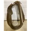 Image 2 : LOT OF 2 - HORSE SADDLE & COLLAR - SEE BOTH PICS