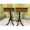 Image 1 : SET OF 2 ANTIQUE END TABLES