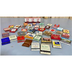 JOB LOT OF VINTAGE MATCHBOOKS