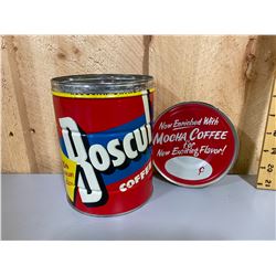 VINTAGE BOSCUL COFFEE TIN