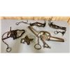 Image 1 : LOT OF 5 COLLECTIBLE STEEL TRAPS