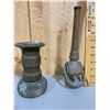 Image 1 : LOT OF 2 BRASS FIRE HOSE NOZZLES