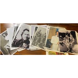 LARGE QTY MOVIE THEMED PHOTOS - 1950's & 60's