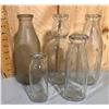 Image 1 : LOT OF QUART AND PINT SIZE MILK BOTTLES