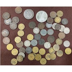 LOT OF MISC GERMAN COINS