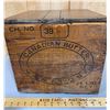 Image 1 : CANADIAN BUTTER BOX WITH LID - MANITOBA 398