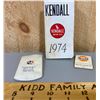 Image 1 : GAS / OIL ADVERTISING COLLECTIBLES - BA, GULF, KENDAL