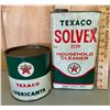 Image 1 : TEXACO - MARFAK & SOLVEX TINS