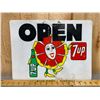Image 2 : 7-UP OPEN / CLOSED STORE SIGN - PLASTIC