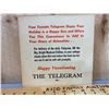 Image 2 : 'THE TELY' CARDBOARD SIGN