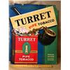 Image 1 : TURRET PIPE TOBACCO CARDBOARD SIGN