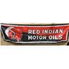 Image 1 : RED INDIAN SILK BANNER - 17" X 57"