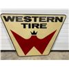 Image 1 : 1960'S WESTERN TIRE DEALER SIGN