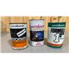 Image 1 : LOT OF 3 MOTOMASTER OIL CANS