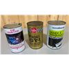 Image 2 : LOT OF 3 MISC OIL CANS