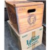 Image 2 : JOHN LABATT BEER CRATE WITH ORIGINAL BOX