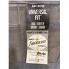 Image 2 : VINTAGE AUTOMOBILE BUG SCREEN - NEW OLD STOCK
