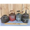 Image 1 : LOT OF VINTAGE FUEL CANS