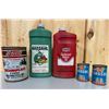 Image 1 : LOT OF MISC GAS / OIL CONTAINERS